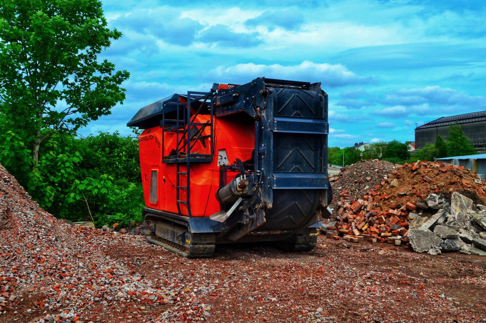 Nottingham Grab Hire Truck