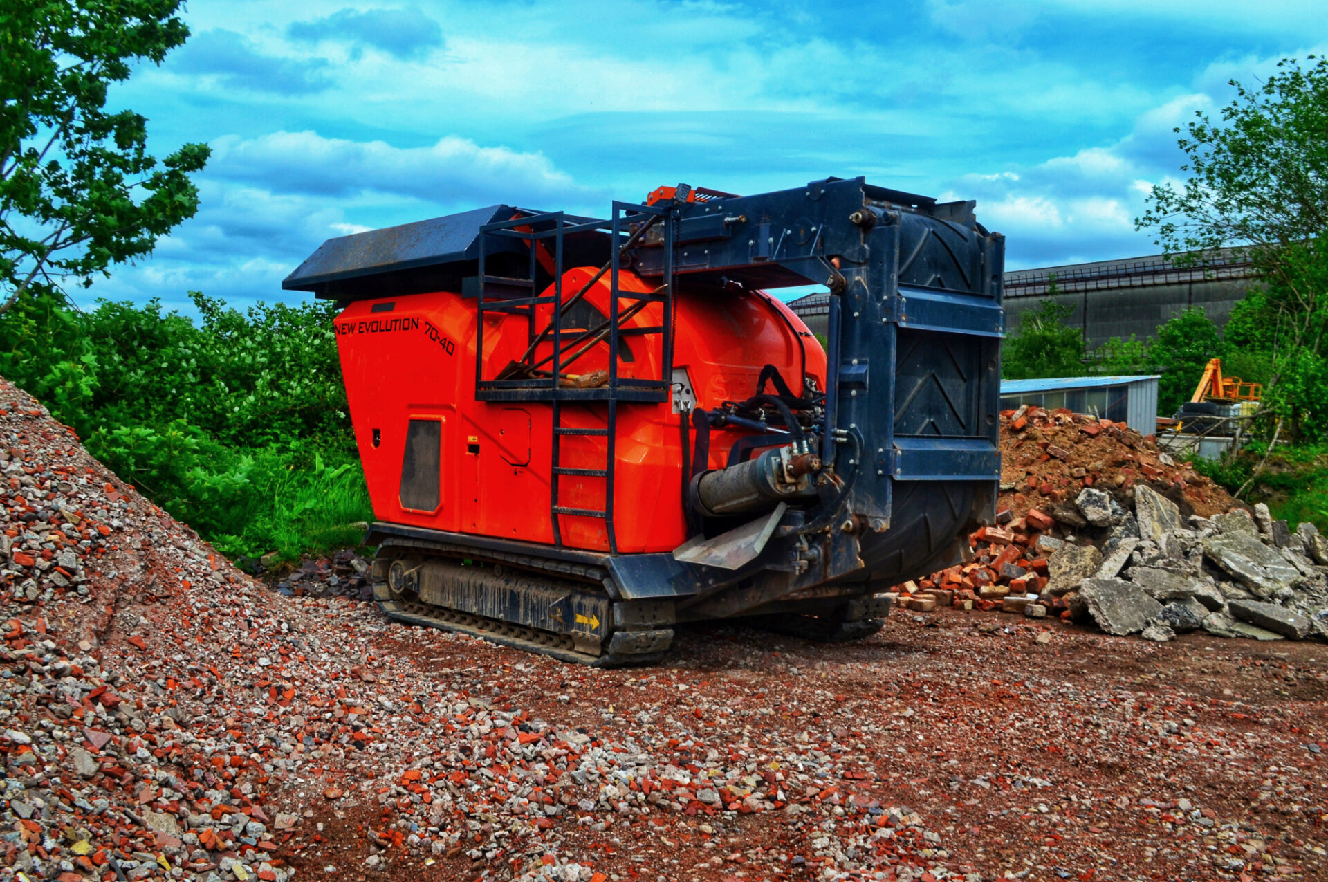 Nottingham Grab Hire Truck